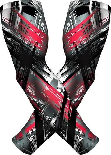 Vista 34 de B-Driven Sports Pro Fit - Mangas de compresión para hombres, mujeres y jóvenes, para voleibol, golf, correr, béisbol, baloncesto, par