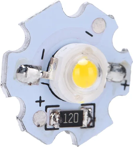 Vista 3 de Chip LED de 25 piezas, chip de fuente de luz de 0.5 W 5 V con placa de aluminio, bombilla LED de alta potencia para bombilla de maíz luz
