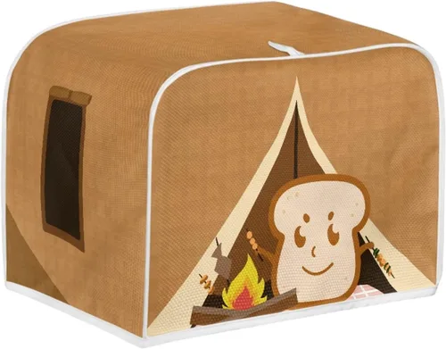 Vista 17 de Coldinair Cubierta para tostadora de dos rebanadas con estampado de aguacate, cubierta de electrodomésticos pequeños con diseño de frutas