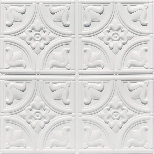 Vista 6 de From Plain To Beautiful In Hours 148 pequeños tulipanes de PVC de 2 x 2 pies (cubiertas / 40 pies cuadrados), perla blanca, 10