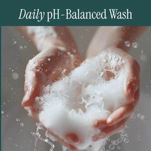 Vista 4 de pH-D Feminine Health - Jabón Espuma de Ácido Bórico - pH Equilibrado, Libre de Parabenos y a Base de Plantas (Sensible, 6 Onzas Líquidas