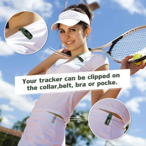 Vista 5 de Paquete de 4 fundas de clip compatibles con Fitbit Inspire 2/3, accesorio de cierre de clip de silicona suave