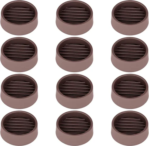 Vista 14 de Posavasos para Muebles, Copas de Ruedas de Goma de 1.5X1.5 Pulgadas, Almohadillas Antideslizantes para Muebles, Agarraderas Antideslizantes
