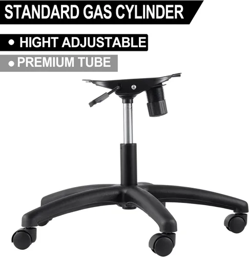 Vista 4 de Topdeep Repuesto de base de silla giratoria de 28 pulgadas, base de silla de oficina, base de repuesto de silla de juegos resistente de 350 libras