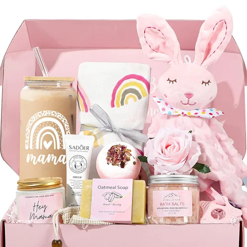 iAOVUEBY Regalos para Nuevas Mamás y Regalos para Bebés Niñas, Regalos de Baby Shower para Futuras Mamás, Regalos de Embarazo para Futuras Mamás,