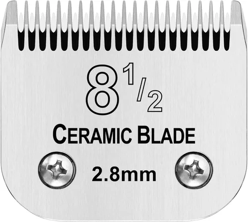 Vista 40 de 10 cuchillas de cerámica de repuesto para aseo de perros compatibles con Wahl, Oster, Andis, cortapelos desmontables para perros, longitud de corte