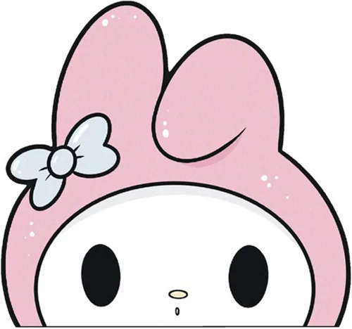 Vista 17 de Calcomanía reflectante de anime para parachoques de automóvil, accesorios de automóvil Kawaii, calcomanías para ventana de automóvil, lindas Gato