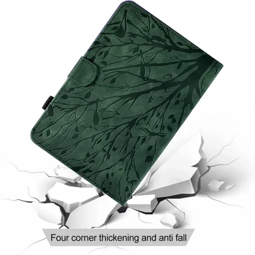 Vista 5 de Funda para Samsung Galaxy Tab A8 de 10.5 pulgadas modelo 2022 (SM-X200/X205/X207), función de encendido y apagado automático, cubierta plegable