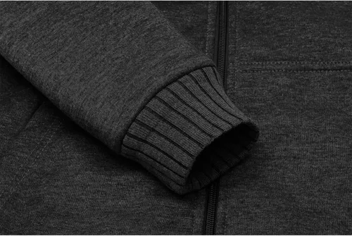 Vista 5 de SWISSWELL Sudadera de forro polar con capucha y cremallera completa para niños y niñas de 6 a 16 años