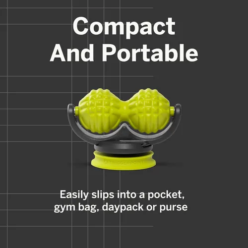 Vista 7 de TRIGGERPOINT Bola de masaje montable Pro – Herramienta de recuperación montada en la pared con accesorios individuales y estilo cacahuete, espuma