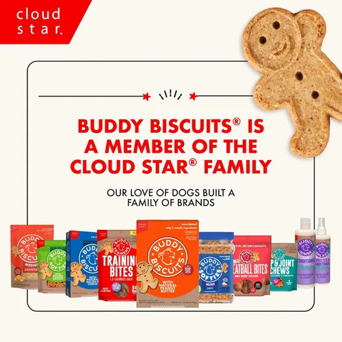 Vista 10 de Buddy Biscuits Softies - Bolsa de 8 onzas, suave y masticable, golosinas naturales con sabor a mantequilla de maní para perros, horneadas al horno