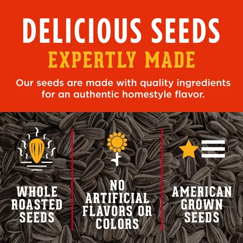 Vista 6 de DAVID Semillas de girasol gigante, tostadas y saladas, dulces y picantes, aptas para dieta cetogénica, 5.25 onzas, paquete de 12