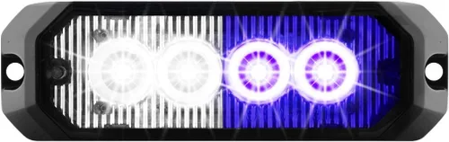 Vista 11 de GG Grand General Luz estroboscópica LED ámbar/ámbar 81800 (rectángulo de 4 pulgadas 4, 14 modos, 9 ~ 36 V)