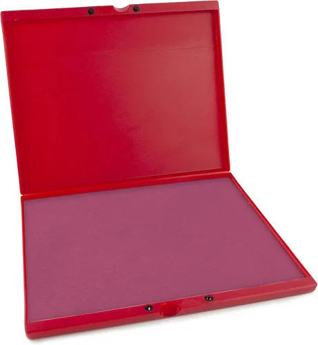 Vista 65 de MaxMark Almohadilla de sello grande negra - 2-3/4" por 4-1/4" - Almohadilla de fieltro de alta calidad