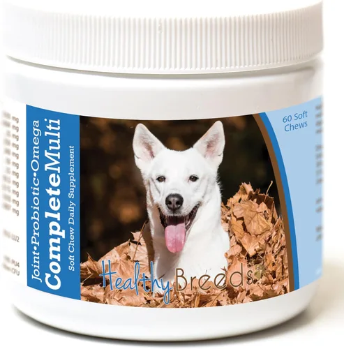 Vista 38 de Healthy Breeds Cavalier King Charles Spaniel - Multivitamínico todo en uno, completo con probióticos, glucosamina, condroitina y omegas, 60