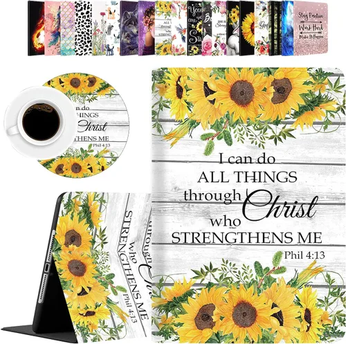 Vista 14 de Funda para iPad Mini, funda para iPad Mini 1, 2, 3, 4, 5, funda de piel sintética, funda inteligente con soporte y encendido automático para iPad
