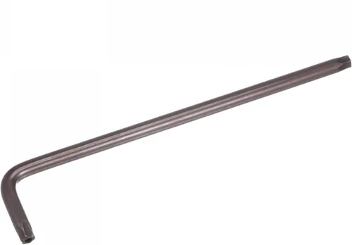 Vista 3 de uxcell T50 Anti manipulación Torx Star Key Bit Llave, forma de L brazo largo de 8.66 pulgadas, acero S2