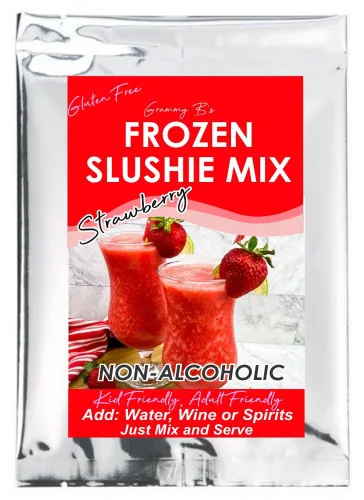Vista 3 de Frozen Slush Slushy Drink - Mezcla de cóctel con alcohol o sin alcohol, agua, jugo, refrescos, vino, vodka, ron, tequila (bomba de cereza)