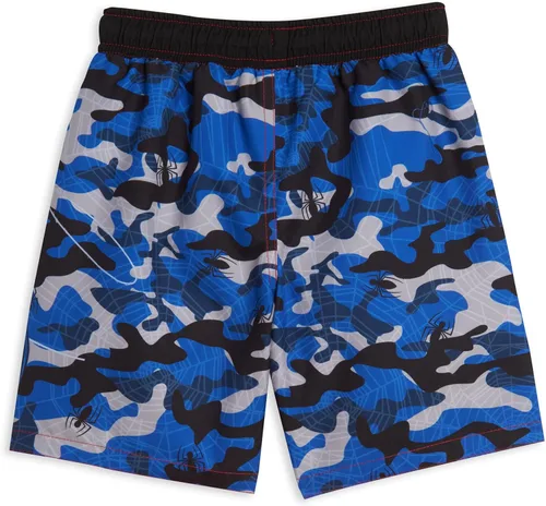 Vista 2 de Marvel Spider-Man Avengers Swim Trunks Bathing Suit Toddler to Big Kid