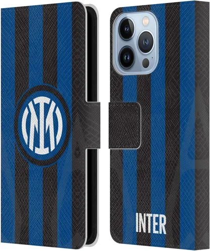 Vista 96 de Head Case Designs Officially Licensed Inter Milan Away 2025/26 Crest Kit Leather Wallet Case Compatible with Apple iPhone 7 Plus/iPhone 8 Plus