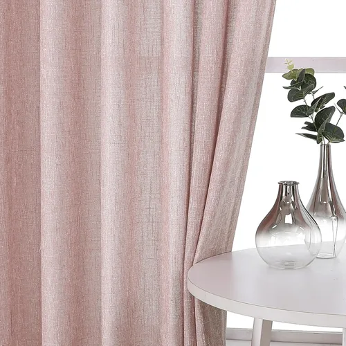 Vista 34 de Vision Home - Cortinas plisadas y semitraslúcidas con ganchos, mezcla de lino texturizado, filtran la luz, para sala, dormitorio, 2 paneles, 40 x 63