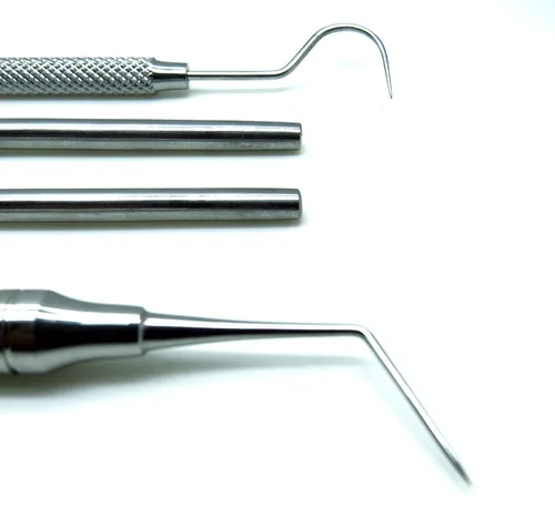 Vista 4 de 4 pcs Dental Exploradores superior Set 23, 9, 23/17 A, instrumento de diagnóstico DG16