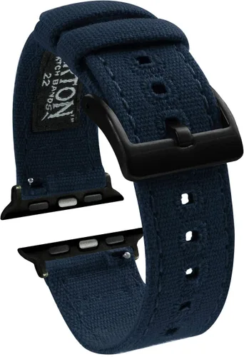Vista 12 de BARTON WATCH BANDS - Bandas de reloj de lona compatibles con modelos de Apple Watch - 1, 2, 3, 4, 5, 6, 7, 8, 9, 10, SE, Ultra y Ultra 2 Available