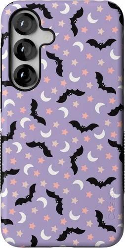 Vista 269 de Casely Funda para Galaxy S9 Postura de cadáver Yoga de esqueleto Diseño protector delgado esencial de doble capa