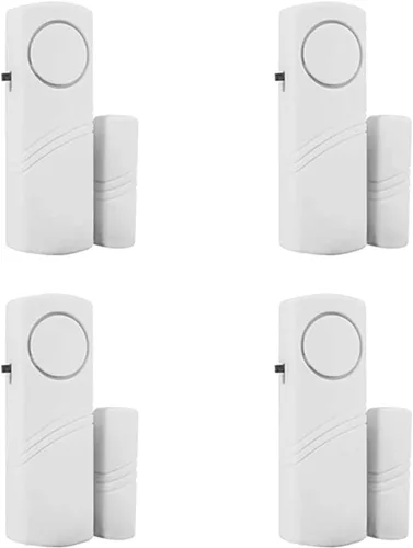 Vista 9 de Paquete de 10 alarmas de ventana para puerta con sensor magnético para sistema de seguridad del hogar, alerta de puerta de piscina para seguridad