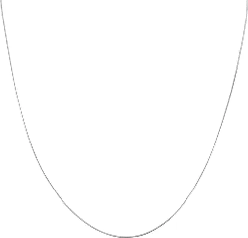 Vista 6 de PORI JEWELERS 925 Sterling Silver Italian Magic Snake Chain Necklace - 16"-30