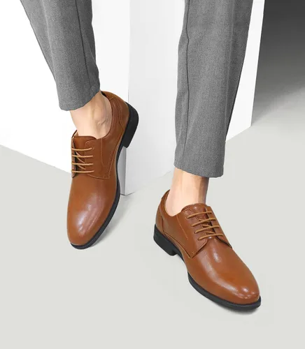 Vista 3 de Zapatos de vestir clásicos Oxford con cordones para hombre