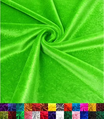 Vista 39 de Barcelonetta Tela de terciopelo elástico Lujo y suave Tela de terciopelo Rollo de 60 pulgadas de ancho 10% elastano Costura, ropa