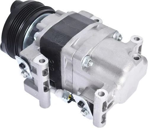 Vista 3 de WFLNHB Compresor de CA y embrague de AC, puertos AC, 5 ranuras de repuesto para Mazda 3 2004-2009 Mazda 3 Sport 2009 Mazda 5 2006-2010 2.0L 2.3L CO