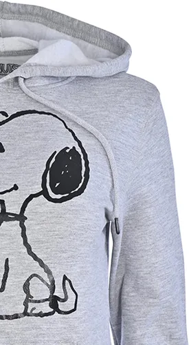 Vista 6 de Peanuts Sudadera con capucha Snoopy Fashion para mujer, clásica sudadera de forro polar Snoopy para mujer