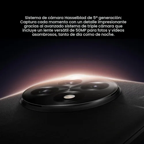 Vista 6 de OnePlus 13, 12 GB de RAM + 256 GB de almacenamiento, doble SIM, teléfono inteligente Android desbloqueado, Snapdragon 8 Elite, carga rápida