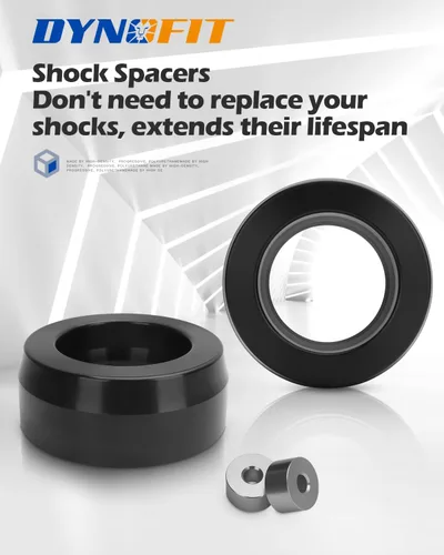 Vista 7 de dynofit Kit de elevación de nivelación de 3 pulgadas compatible con Chevy Silverado 1500 GMC Sierra 1500 2WD de 1999-2006, espaciador de puntal