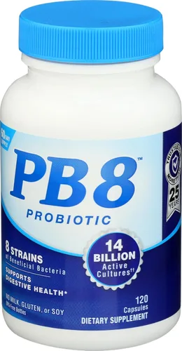 Vista 2 de Nutrition Now Probiótico Acidophilus PB8, sin gluten, 120 cápsulas (paquete de 1)