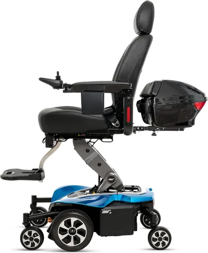 Vista 13 de Pride Mobility Jazzy Air 2 - Silla de ruedas eléctrica + accesorios Mobility Yours (incluye instalación e instrucciones), silla de ruedas eléctrica