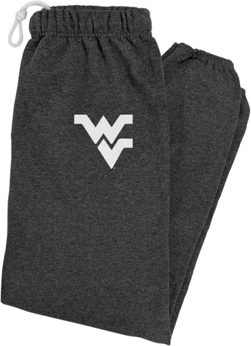 Vista 352 de LOGOVISION Pantalones deportivos para hombre con logotipo primario colegiado colección jaspeado carbón