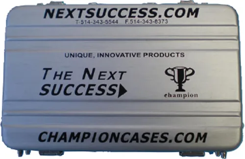 Cartera de aluminio RFID para tarjetas de crédito, diseño de mini maletín para evitar que la tarjeta de crédito electrónica y las tarjetas de débito