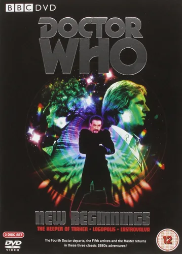 Doctor Who New Beginnings (The Keeper of the TrakenLogopolisCastrovalva). Region 2 DVD