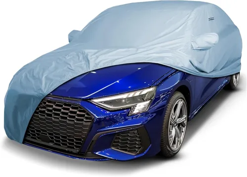 Vista 70 de iCarCover Funda de automóvil personalizada para Audi 100 y 200 (1989-1994), impermeable, para todo tipo de clima, lluvia, nieve, UV, protector solar