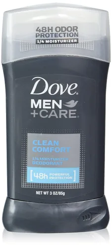 Vista 4 de Dove Men+Care - Desodorante en barra de menta y chocolate Martini de 3 onzas, protección contra olores de larga duración, frescura 72 horas, fórmula