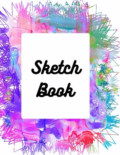 Sketchbook Drawing artist's sketchbook Blank 8.5 x 11-notebook with 100 pages Large unlined soft cover journals, blank paper books for sketches
