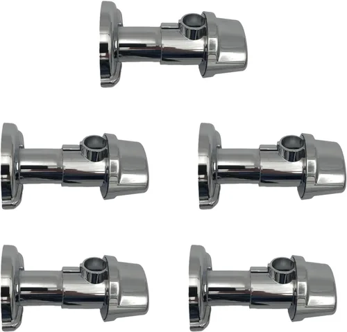 Vista 24 de Placa Escutcheon para Decoración de Baño Placas de Cubierta de Fontanería para Lavabo de Pedestal y Válvula de Llenado de Inodoro Válvula