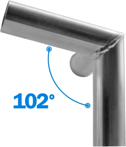 Vista 4 de GoodsZone - Kit de accesorios para toldo de 1-3/8" pulgadas, para techo inclinado, cochera, cenador, inclinable a cobertizo, conectores para marco