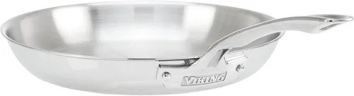 Vista 2 de Viking Sartén de acero inoxidable de 3 capas, 8 pulgadas