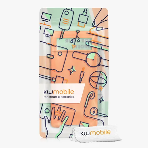 Vista 394 de kwmobile Funda Compatible con Google Pixel 6 Pro - Funda de teléfono de silicona TPU con acabado suave - Azul Arrecife