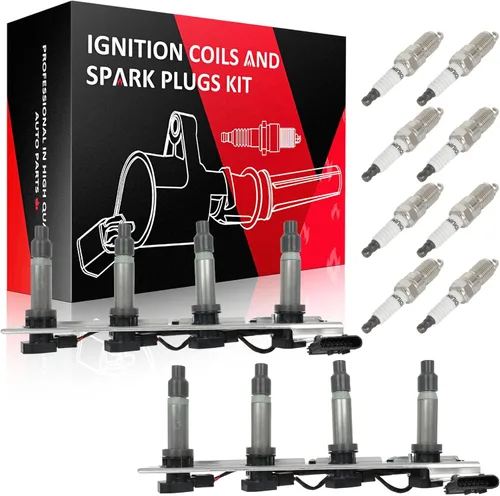 Vista 59 de SCITOO Paquete de bobinas de encendido compatible con Mitsubishi Outlander 2.4L 2014 2015 2016 2017 UF814 C-911 49114 1 PCS