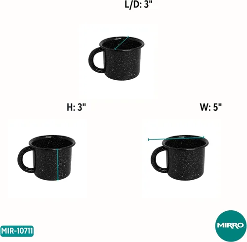 Vista 8 de Mirro Taza esmaltada de 12oz